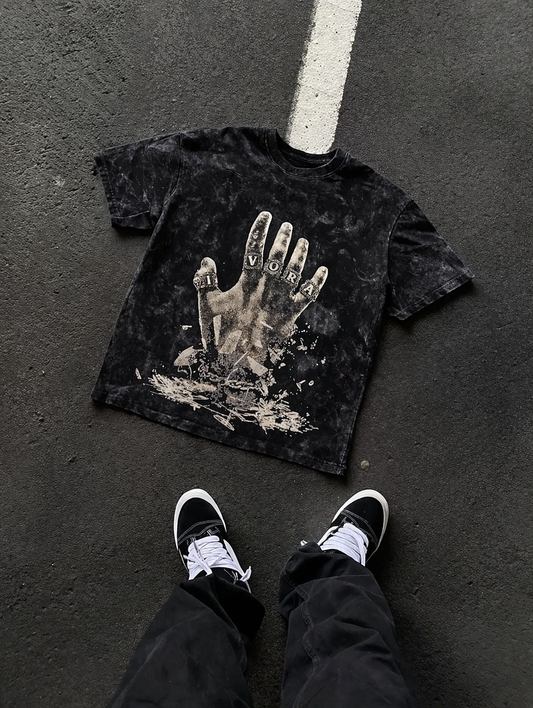 IVORA “RINGSIDE” OVERSIZED WASHED TE